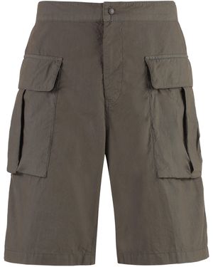 Aspesi Bermuda cargo in cotone - Grigio