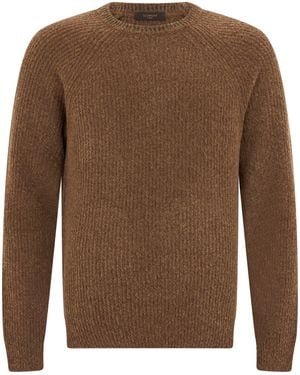 Slowear Crewneck Jumper - Brown