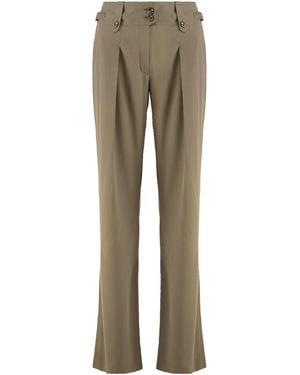 Tom Ford Tailored Pleated Trousers - Natural