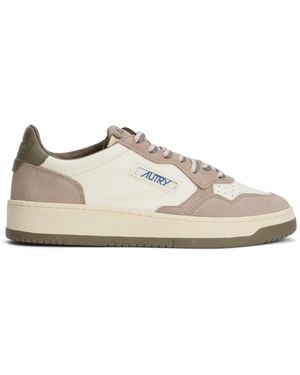 Autry Trainers With Comfortable Sole - Natural