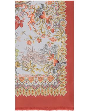 Etro Sciarpa in seta - Multicolore