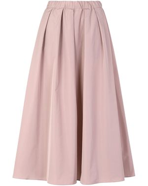 Weekend by Maxmara Long Silk Skirt - Pink
