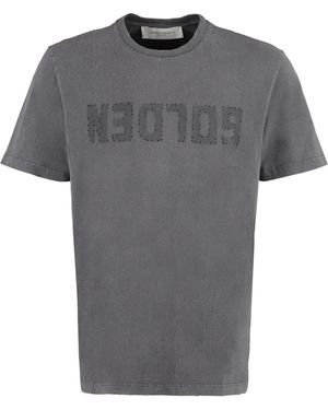 Golden Goose Golden Regular T-Shirt - Grey