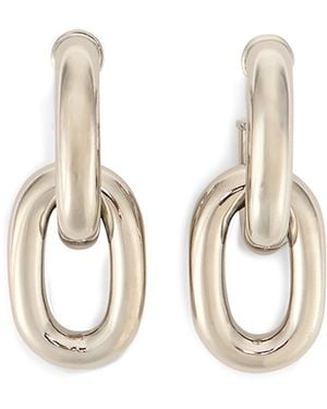 Rabanne Double Xl Link Earrings - Natural