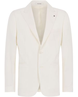 Tagliatore Single-Breasted Jacket - White