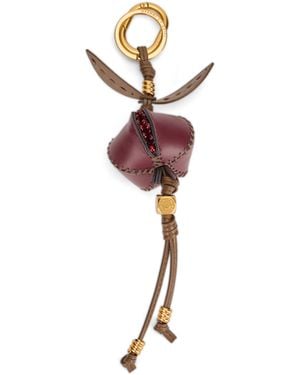 Gianni Chiarini Pomegranate Keychain - Red