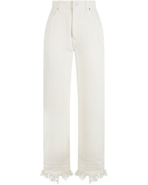 Rabanne Straight Jeans - White