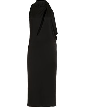 Versace Abito in viscosa - Nero
