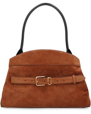 Marc Jacobs La Traduzione Del Testo "The Suede Dakota Satchel" Dall'Inglese (En) All'Italiano (It) È: "La Borsa Dakota - Brown