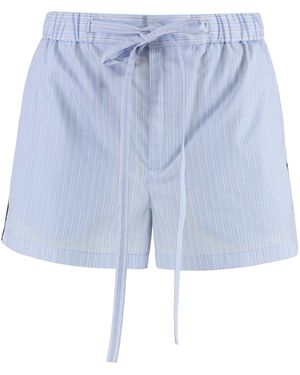 Gucci Cotton Shorts - Blue