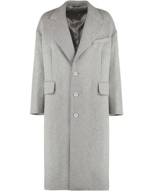 Dolce & Gabbana Cappotto in misto lana - Grigio