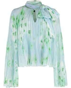 Pinko Bucero Crepe Blouse - Blue