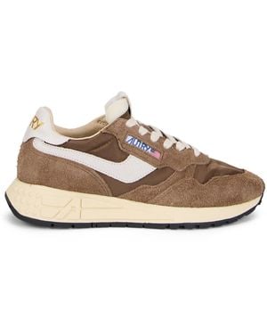 Autry Sneakers in suede - Marrone