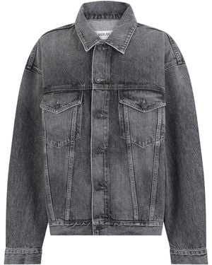 Agolde Denim Jacket - Grey