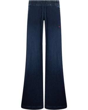 DIESEL Pantaloni in Denim elasticizzati - Blu