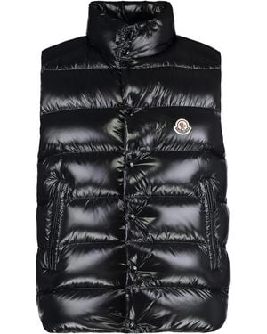 Moncler Tibb Full Zip Down Vest - Black