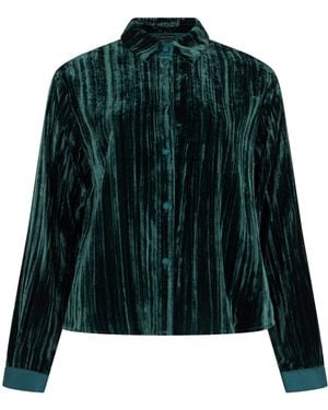 Emporio Armani Velvet Shirt - Green