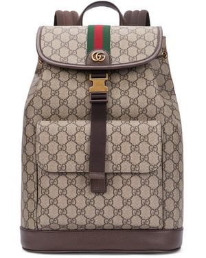 Gucci Ophidia Small Backpack - Gray