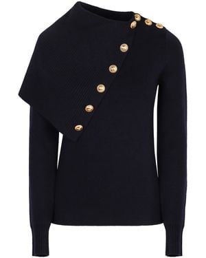 Rabanne Merino Wool Jumper - Blue