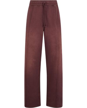 Golden Goose Track Trousers Cotton - Red