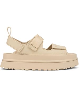 UGG Goldenglow Sandals With Plateau - Natural