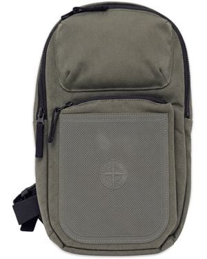 Stone Island Canvas Backpack - Grey