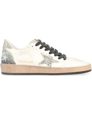 Golden Goose Ball Star Low-Top Trainers - White