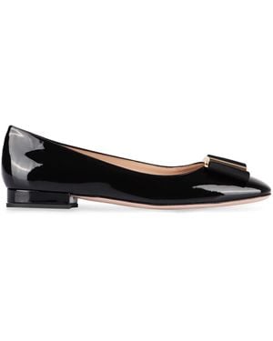 Tom Ford Elegant Leather Ballerinas For - Black