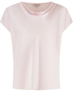 Vince Blusa in seta - Rosa