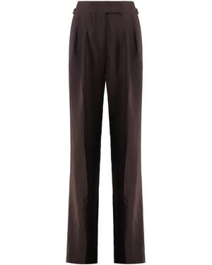 Tom Ford Wool Blend Pants - Black