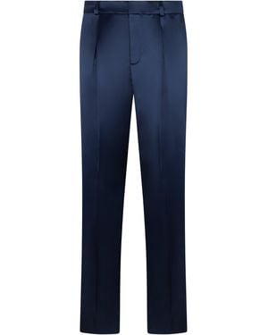 Alberta Ferretti Straight Trousers - Blue