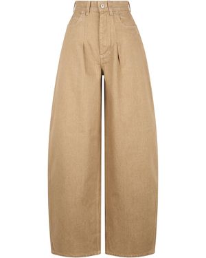 Jacquemus Loose Pants - Natural