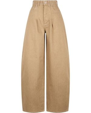 Jacquemus Loose Pants - Natural