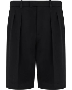 Saint Laurent Tailored Bermuda Shorts - Black
