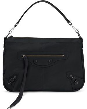 Balenciaga Bag Le City Moto Shoulder - Black