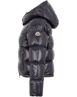 Moncler Short Niveole Down Jacket With Padding - Black