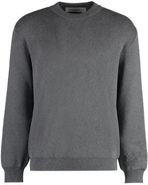 Golden Goose Golden Cotton Crewneck Jumper - Grey