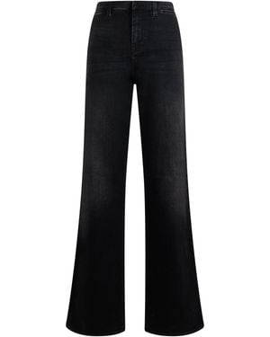 Gucci Jeans a vita alta svasati - Nero