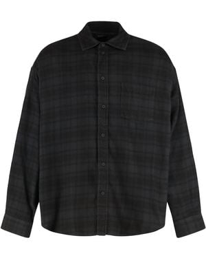 Balenciaga Camicia in popeline di cotone - Nero