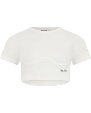 The Attico Short T-Shirt - White