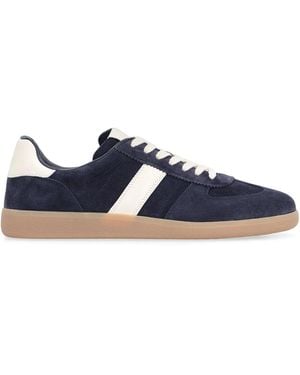 Tom Ford Archer Suede Trainers - Blue