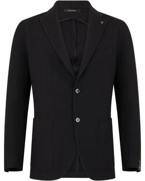 Tagliatore Single-Breasted Blazer - Black