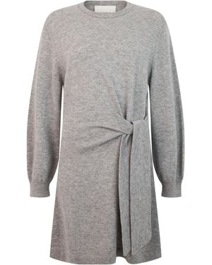 Lisa Yang Short Cashmere Dress - Grey
