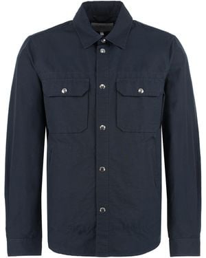 Woolrich Technical Fabric Overshirt - Blue