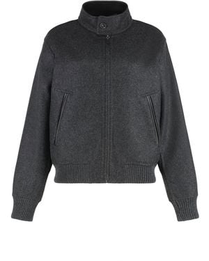 Tod's Tod's Cashmere Knit Bomber Jacket - Black