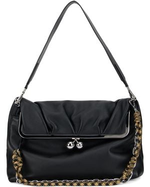Weekend by Maxmara Shoulder Bag Pasticcino - Black
