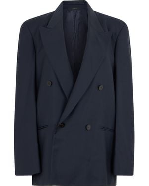 Gucci Double-Breasted Blazer - Blue