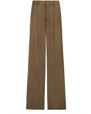 GIUSEPPE DI MORABITO Pantaloni ampi in lana - Neutro