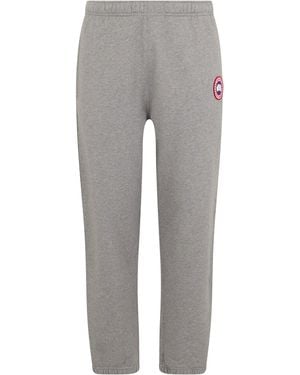 Canada Goose Cotton Joggers Track Trousers - Grey
