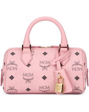 MCM Borsa a mano Ella Boston - Rosa